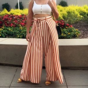 Monki Wide Leg Beach Pants